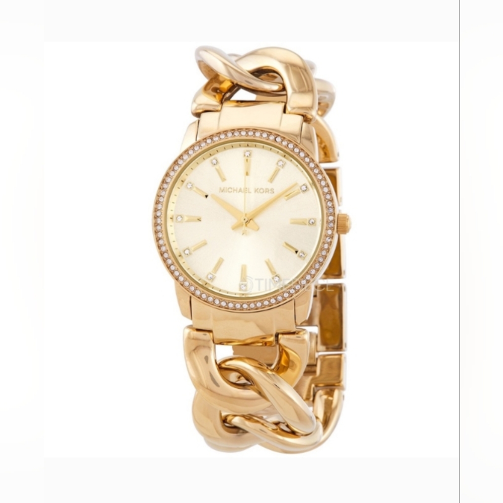 Michael Kors Gold Chain Link Watch